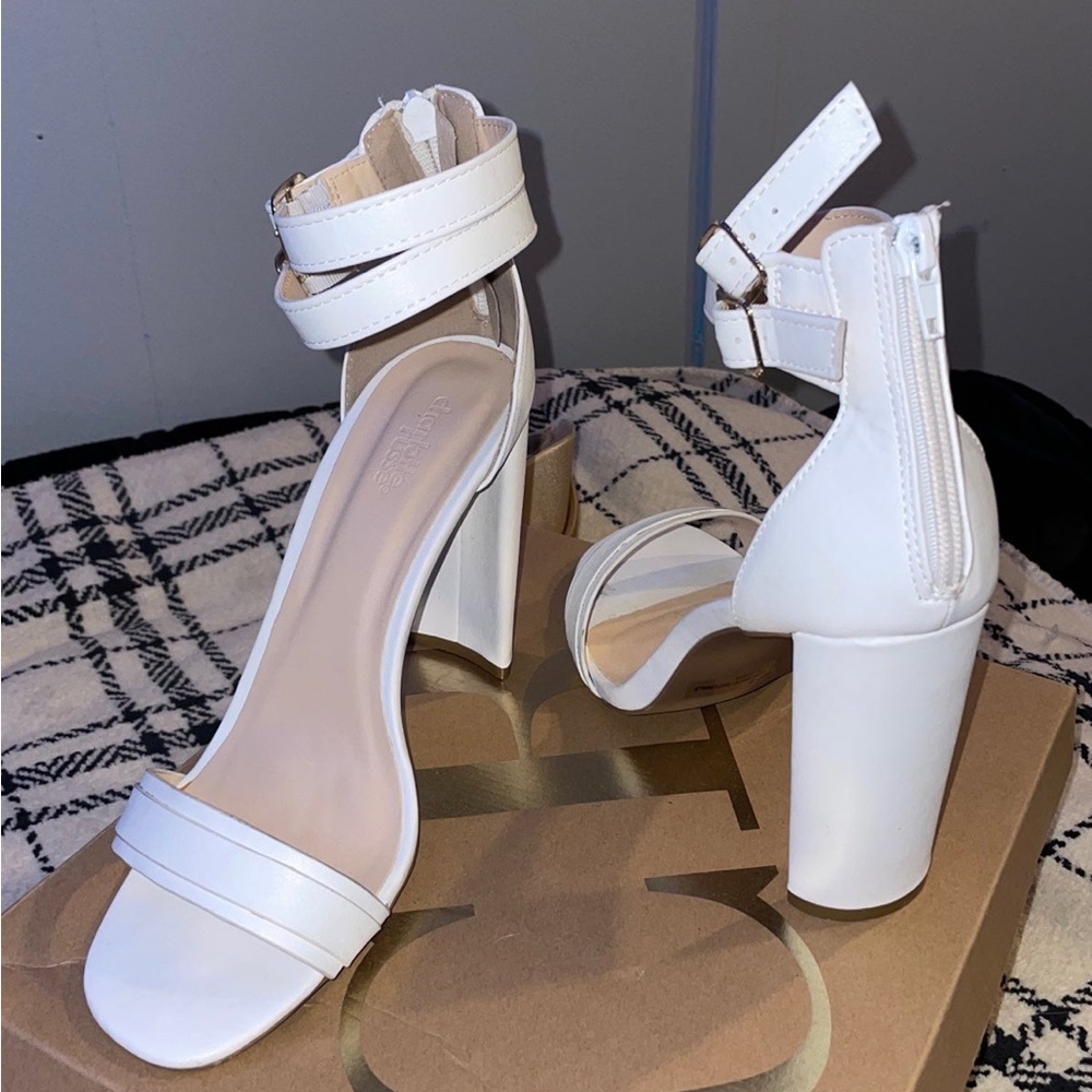 Bridal Haul | White Heels